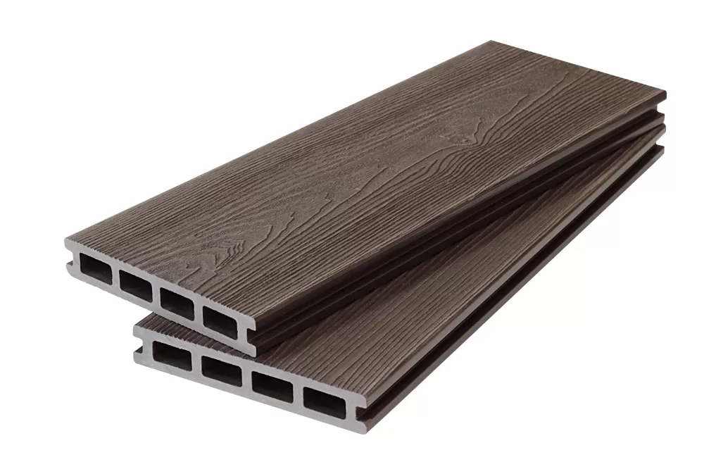 Доска террасная NEXTWOOD® Expert (24х146х3000 мм), 3D+3D, Brown