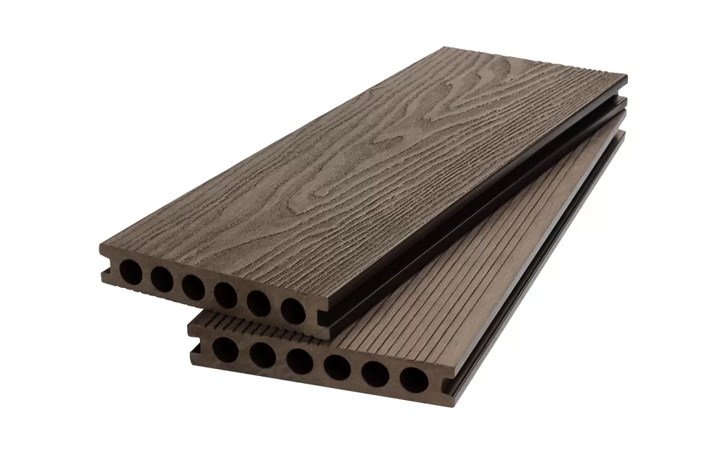 Доска террасная NEXTWOOD® PRO (24х140х3000 мм), 3D, Brown