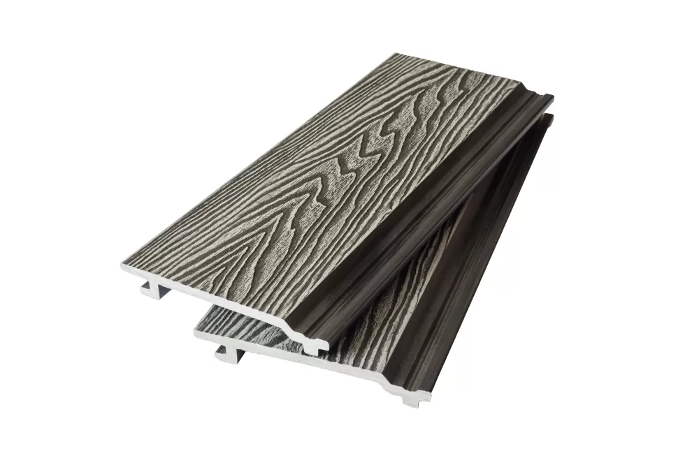 Фасадная доска NEXTWOOD® (21х156х3000 мм), 3D Multicolor Light Gray